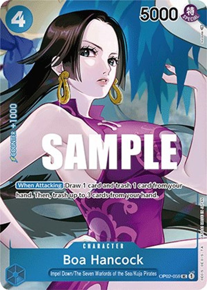 Boa Hancock [Box Topper] OP02-059 One Piece Card Game