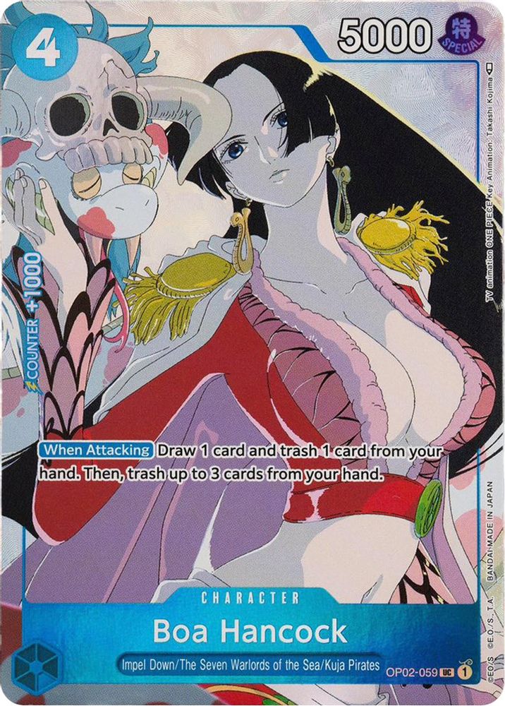 Boa Hancock [Gift Collection] OP02-059 One Piece Card Game