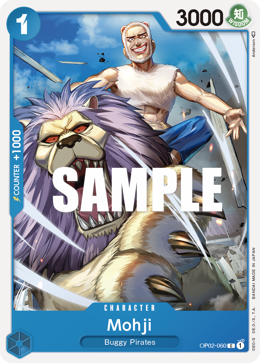 Mohji OP02-060 One Piece Card Game