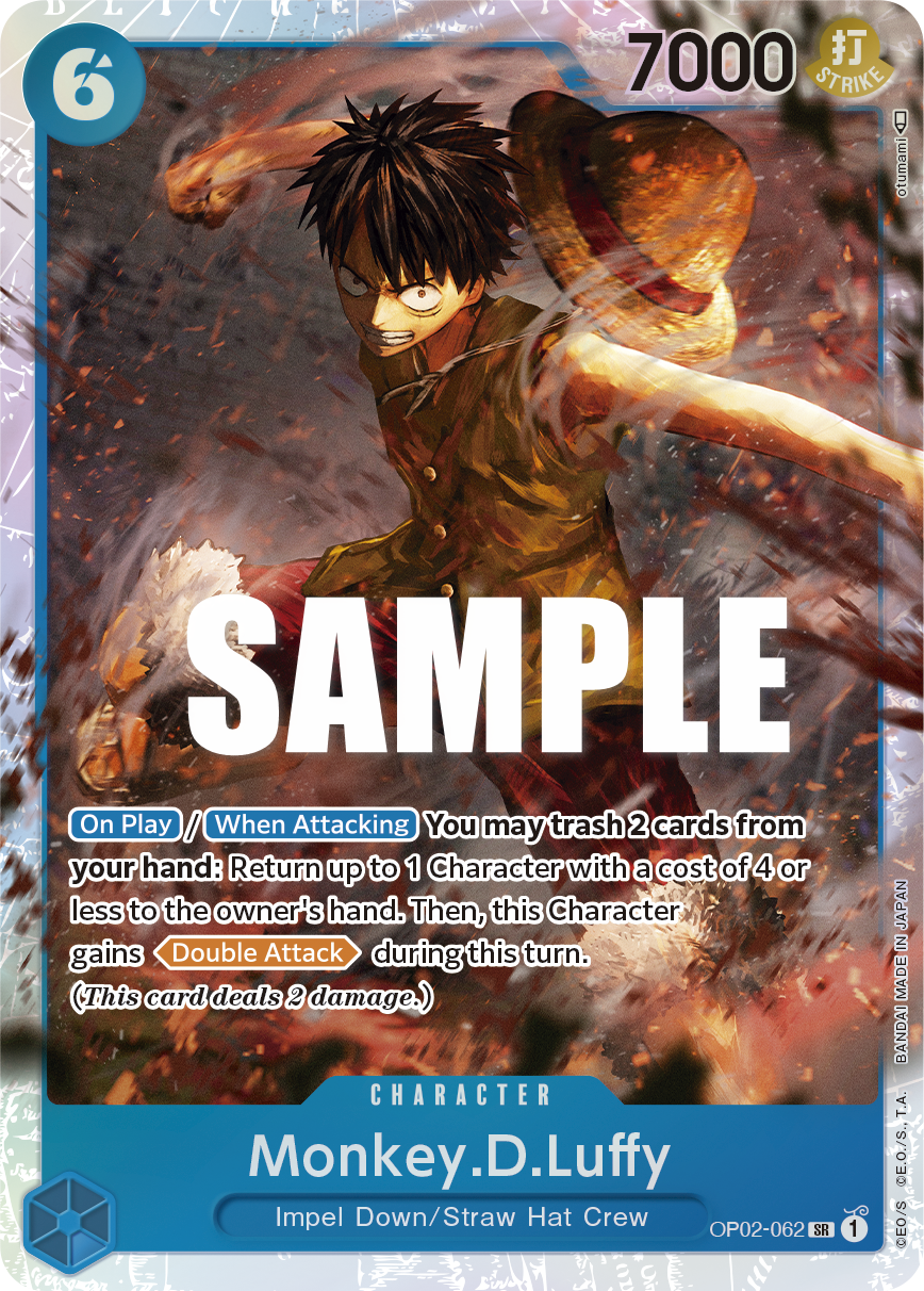 Monkey.D.Luffy OP02-062 One Piece Card Game