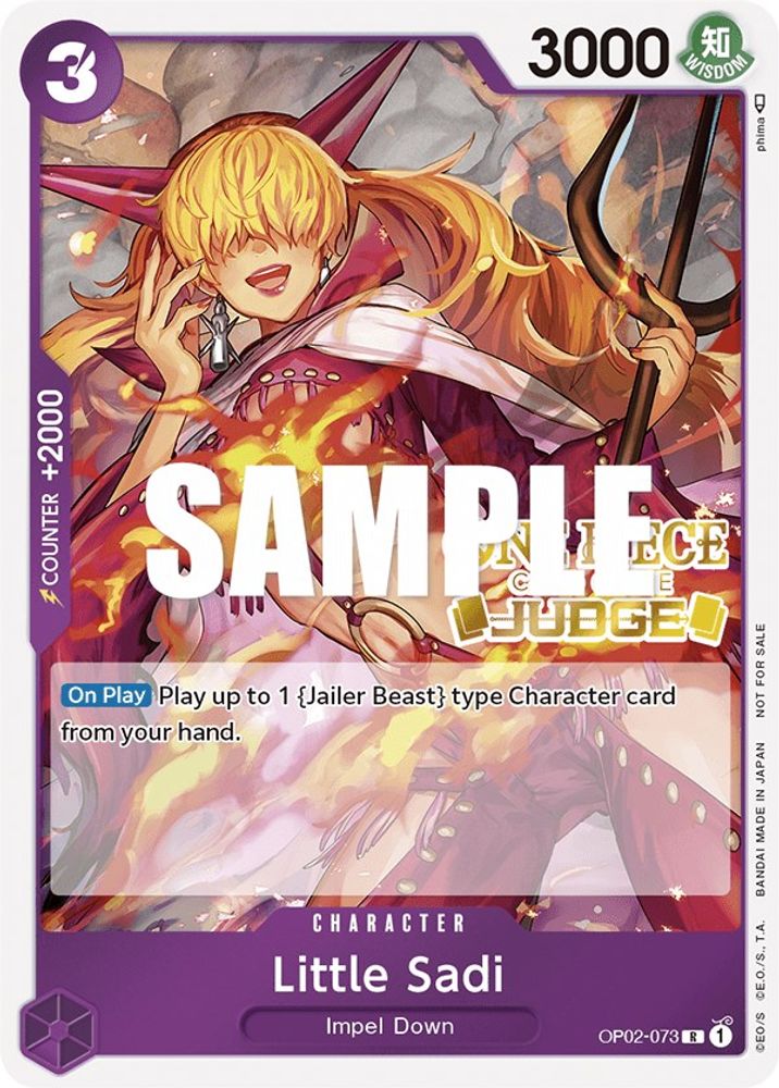 Little Sadi [Judge] OP02-073 One Piece Card Game