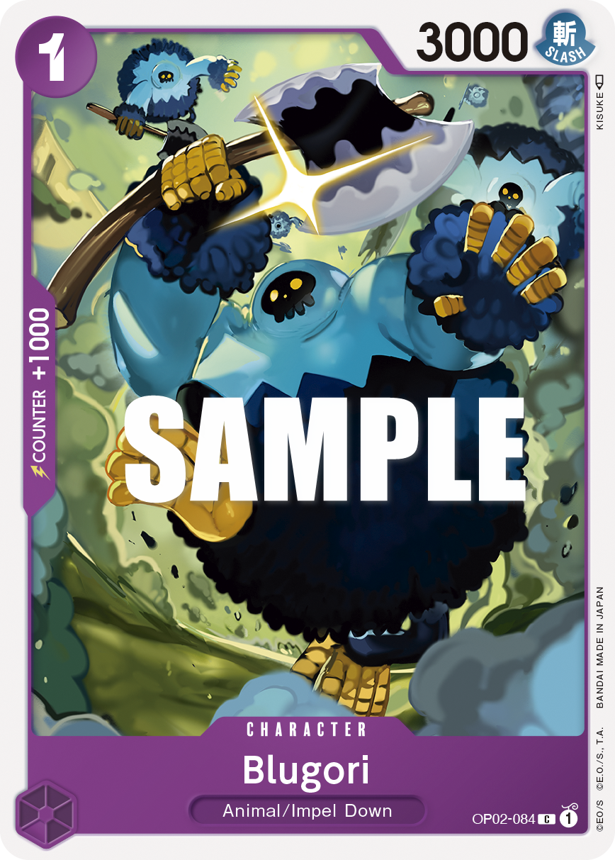 Blugori OP02-084 One Piece Card Game