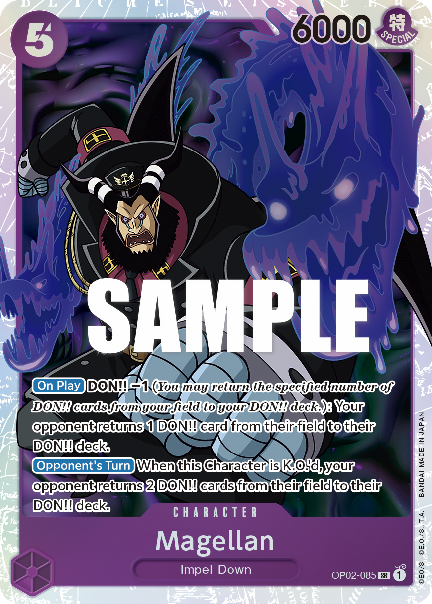 Magellan [SP] JP OP02-085 One Piece Card Game