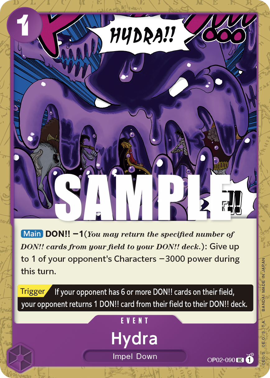 Hydra OP02-090 One Piece Card Game