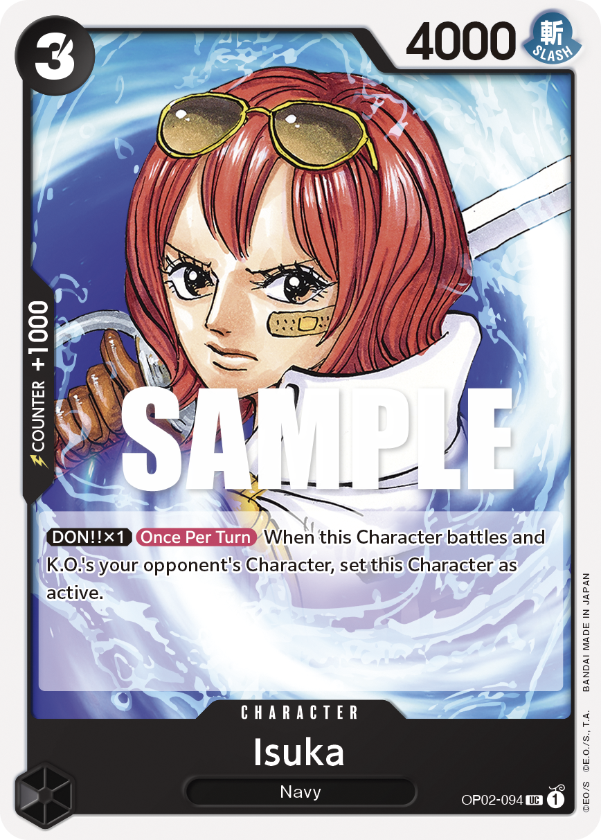Isuka [Pre-Release] OP02-094 One Piece Card Game