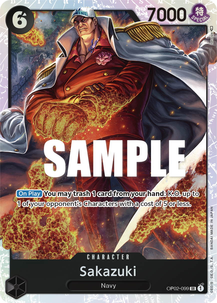 Sakazuki [SP] JP OP02-099 One Piece Card Game