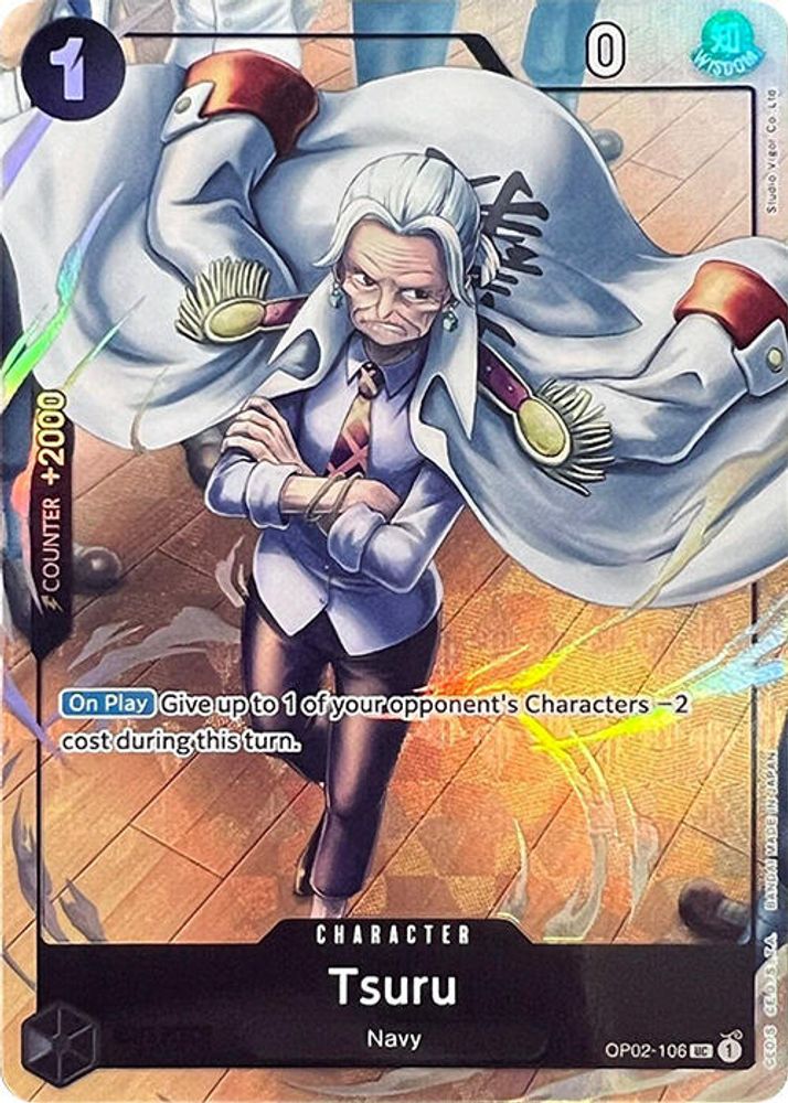 Tsuru [Best Selection] OP02-106 One Piece Card Game