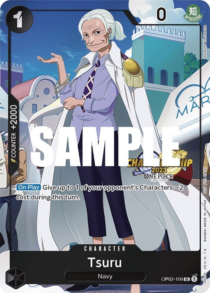 Tsuru [Championship 2023] OP02-106 One Piece Card Game