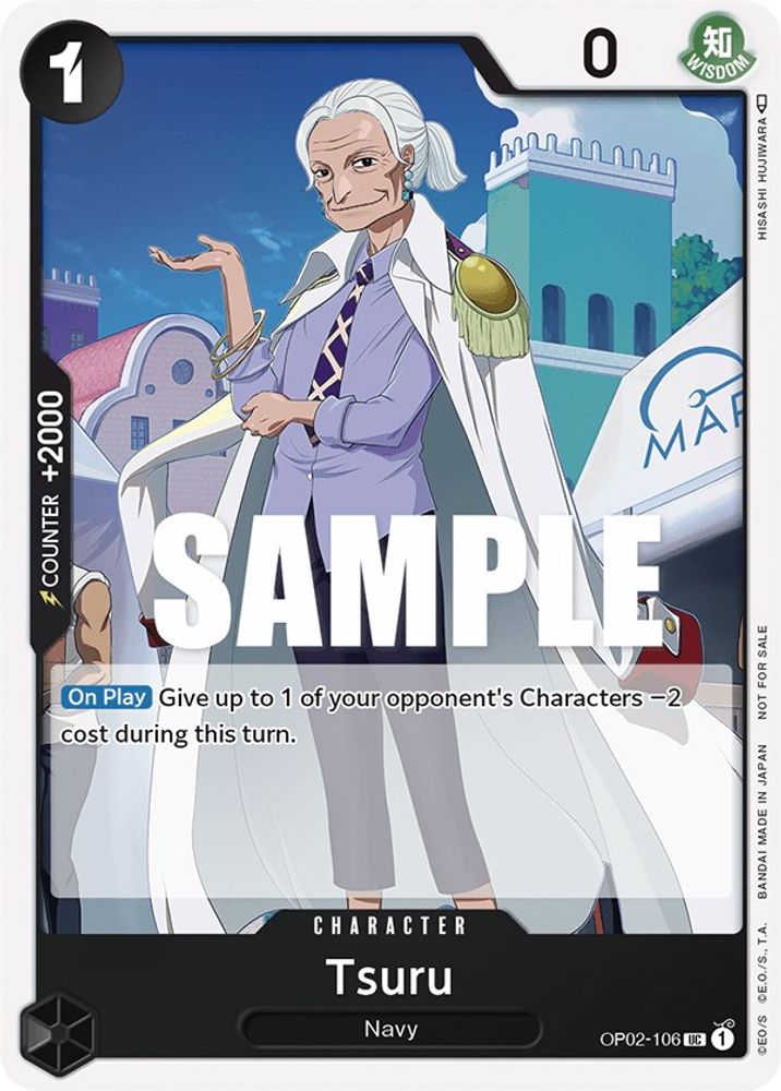 Tsuru [Event Vol. 2] OP02-106 One Piece Card Game