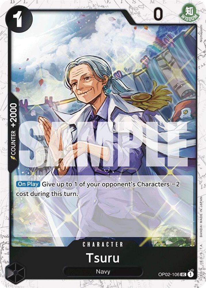 Tsuru [Jolly Roger PRB01] OP02-106 One Piece Card Game