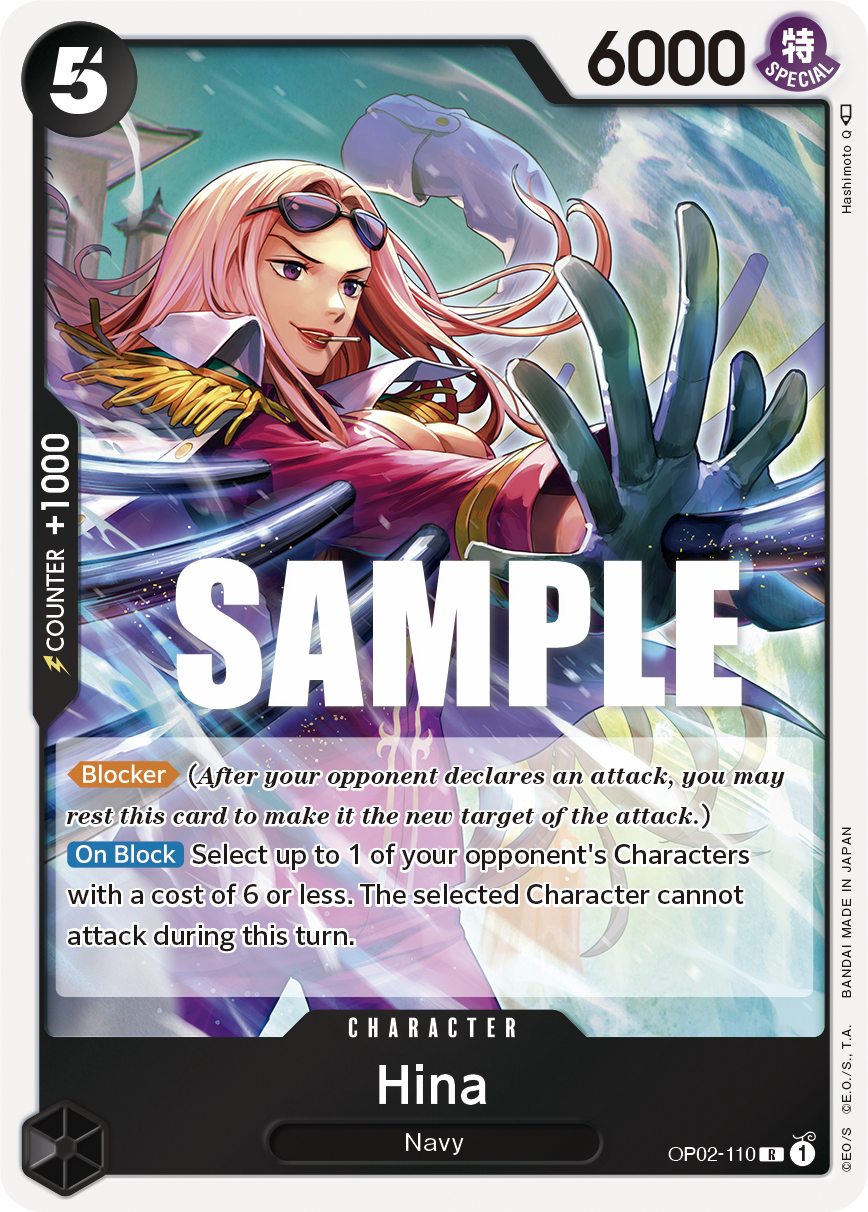 Hina OP02-110 One Piece Card Game