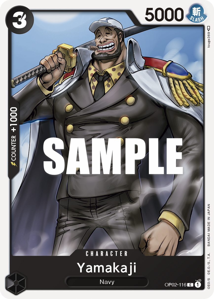 Yamakaji OP02-116 One Piece Card Game