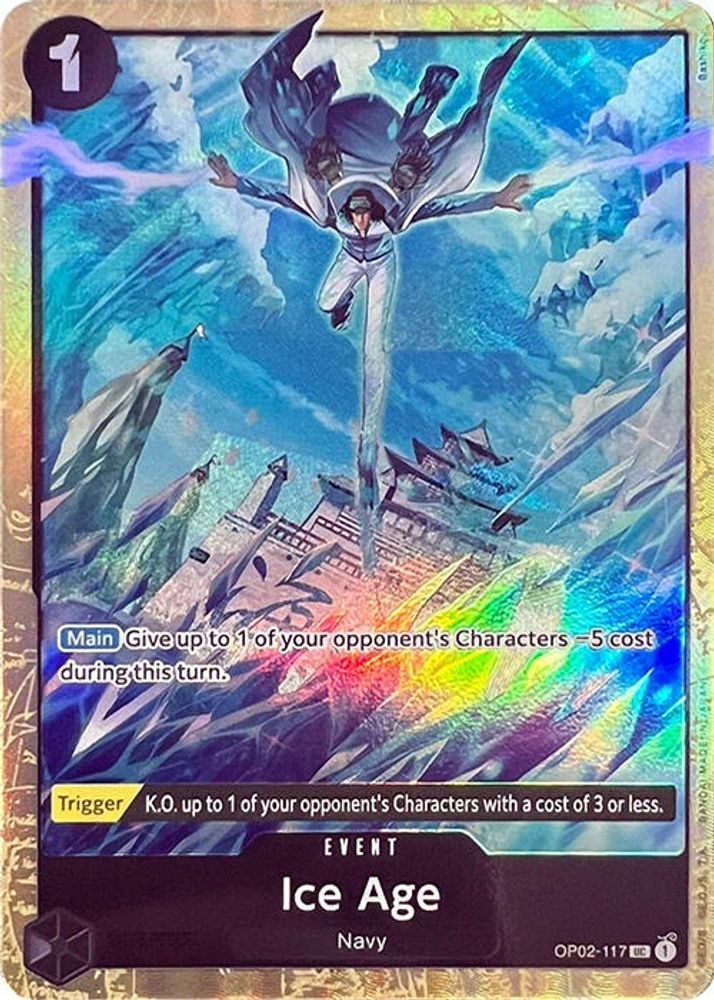 Ice Age [Best Selection] OP02-117 One Piece Card Game