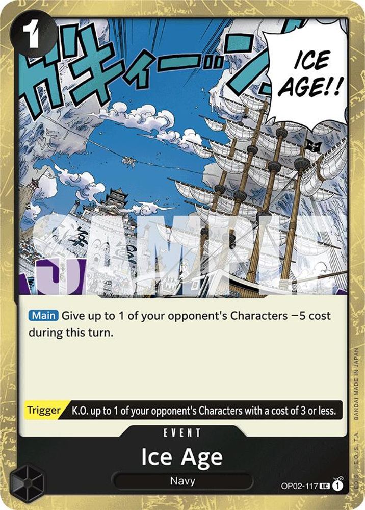 Ice Age [Jolly Roger PRB01] OP02-117 One Piece Card Game