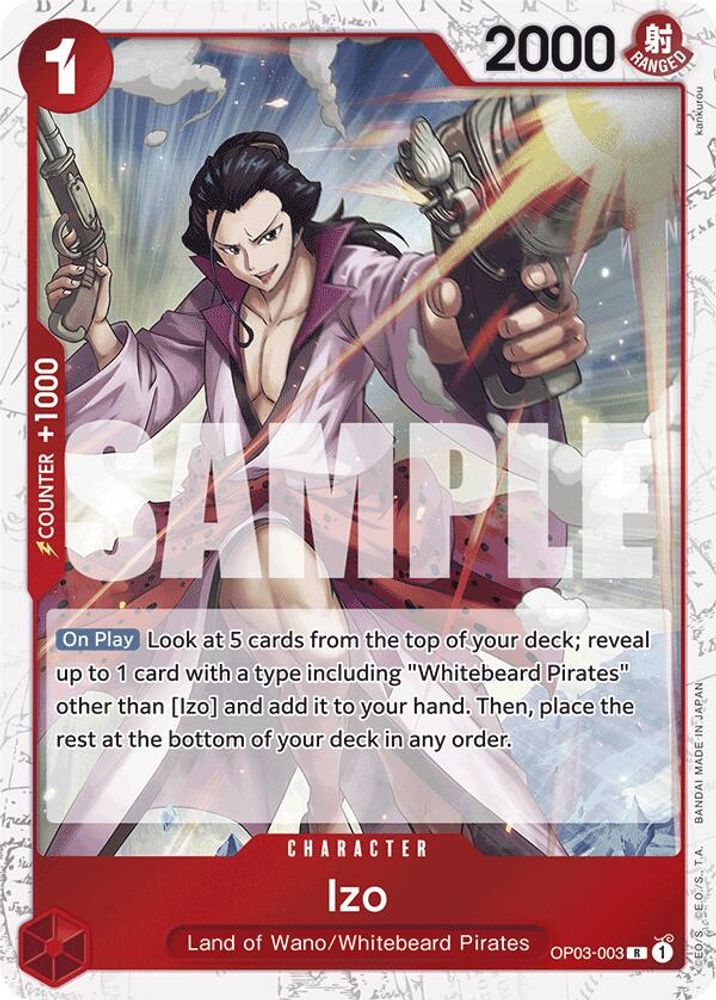 Izo [PRB01] OP03-003 One Piece Card Game