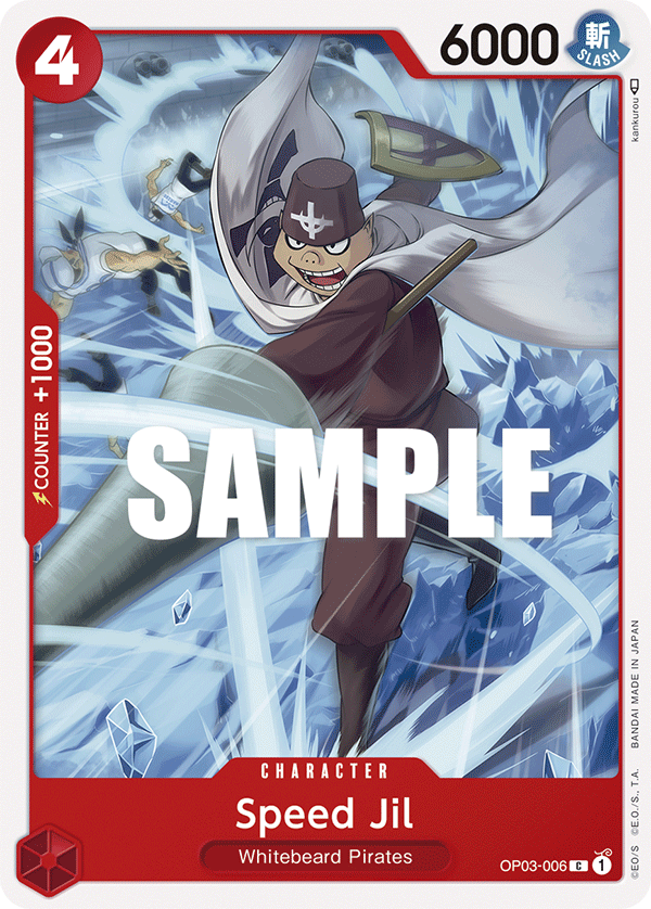 Speed Jil OP03-006 One Piece Card Game