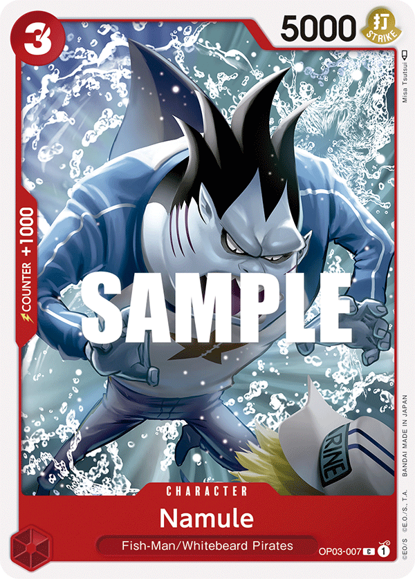 Namule OP03-007 One Piece Card Game