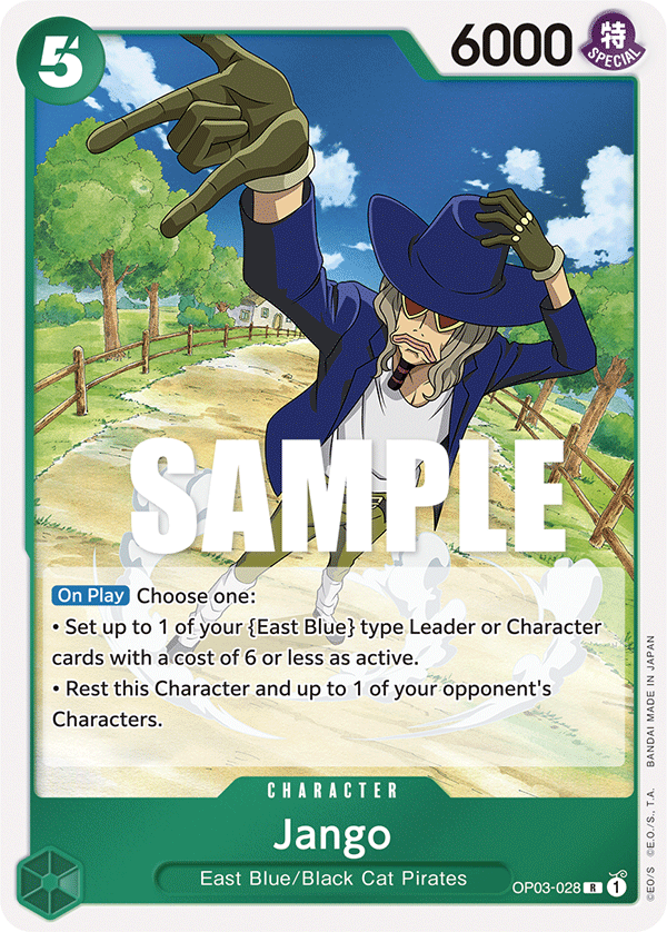 Jango OP03-028 One Piece Card Game