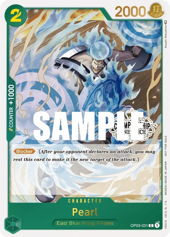 Pearl [Store Championship] OP03-031 One Piece Card Game