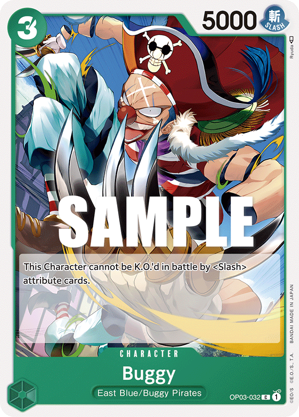Buggy [Pre-Release] OP03-032 One Piece Card Game