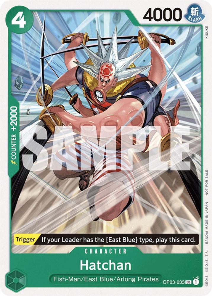 Hatchan [Tournament] OP03-033 One Piece Card Game