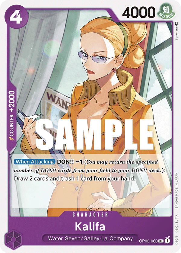 Kalifa [PRB01] OP03-060 One Piece Card Game