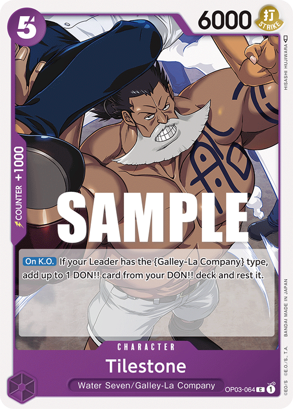 Tilestone OP03-064 One Piece Card Game