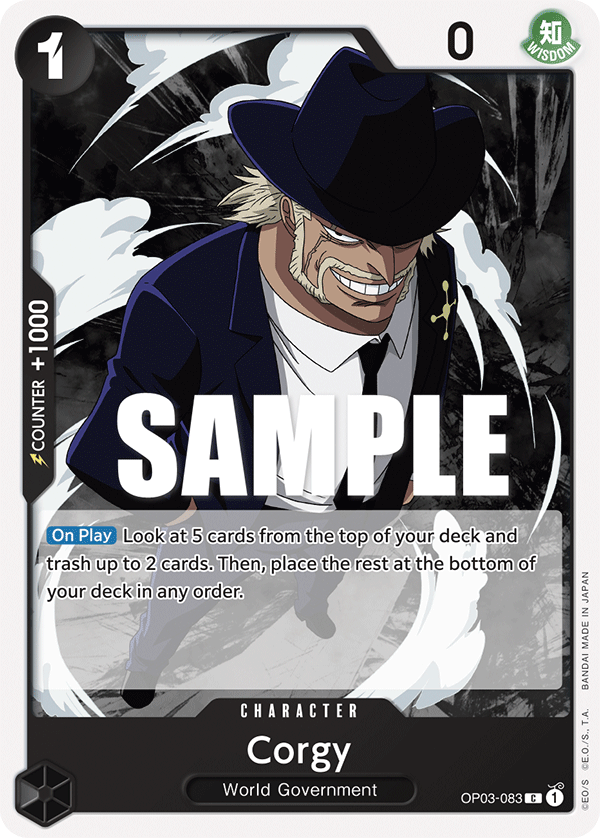 Corgy OP03-083 One Piece Card Game