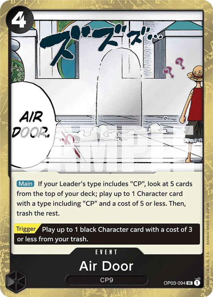 Air Door [Jolly Roger Foil PRB01] OP03-094 One Piece Card Game