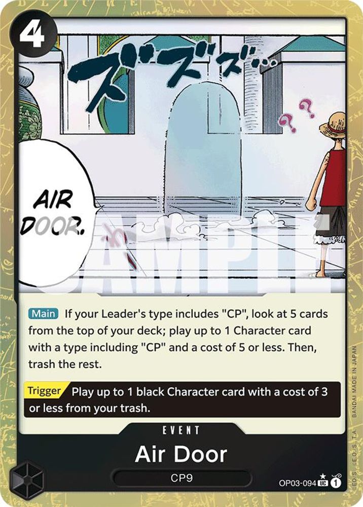 Air Door [Textured Foil PRB01] OP03-094 One Piece Card Game