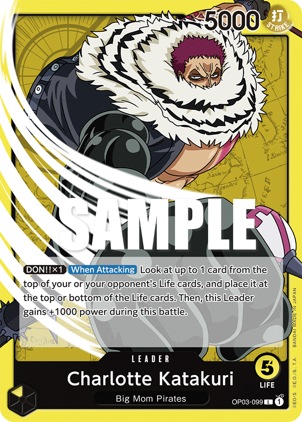 Charlotte Katakuri [Yellow] OP03-099 One Piece Card Game