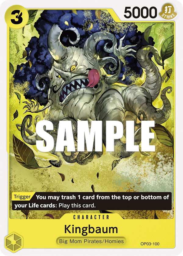 Kingbaum OP03-100 One Piece Card Game
