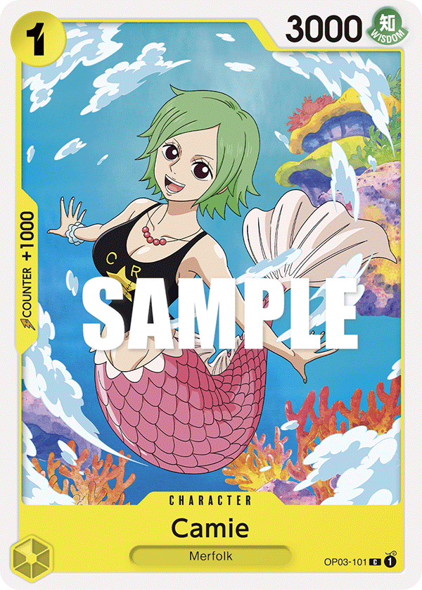 Camie OP03-101 One Piece Card Game