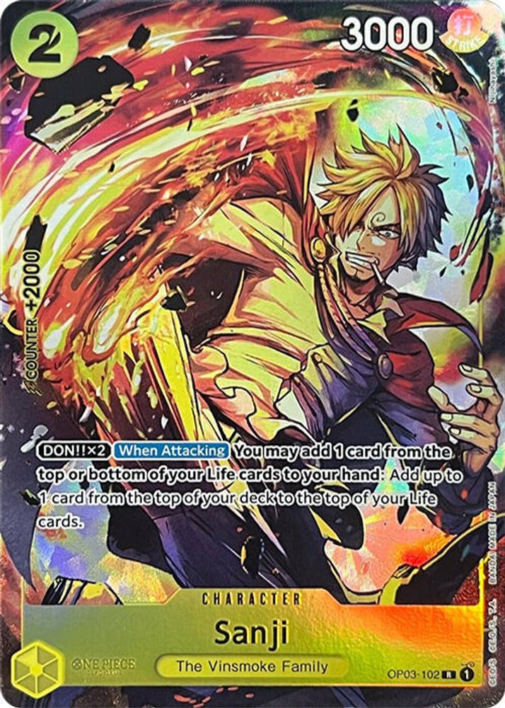 Sanji [Bandai Fest] OP03-102 One Piece Card Game