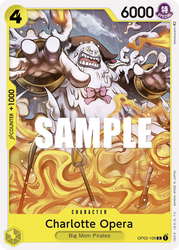 Charlotte Opera OP03-106 One Piece Card Game