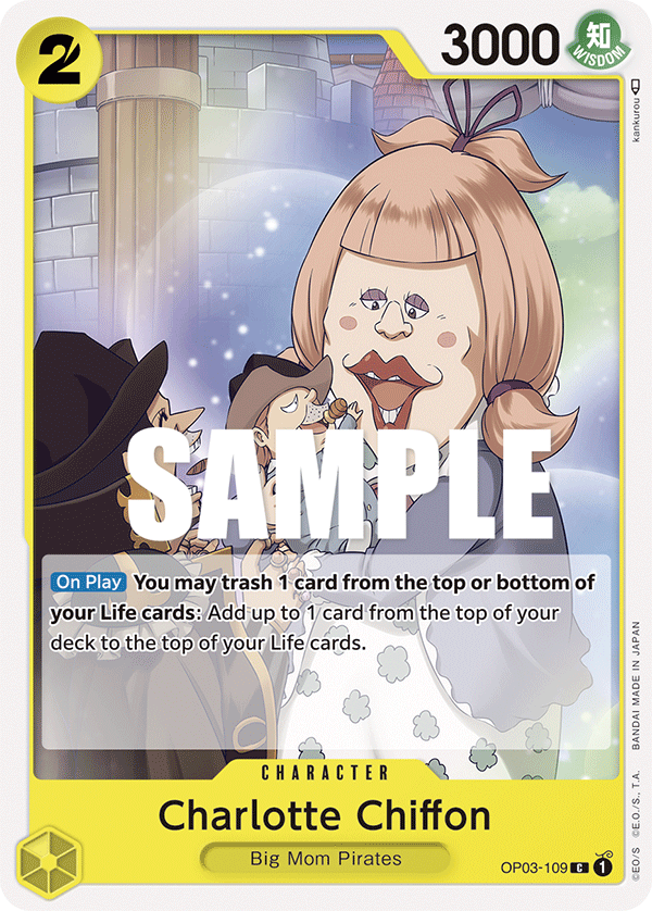 Charlotte Chiffon OP03-109 One Piece Card Game