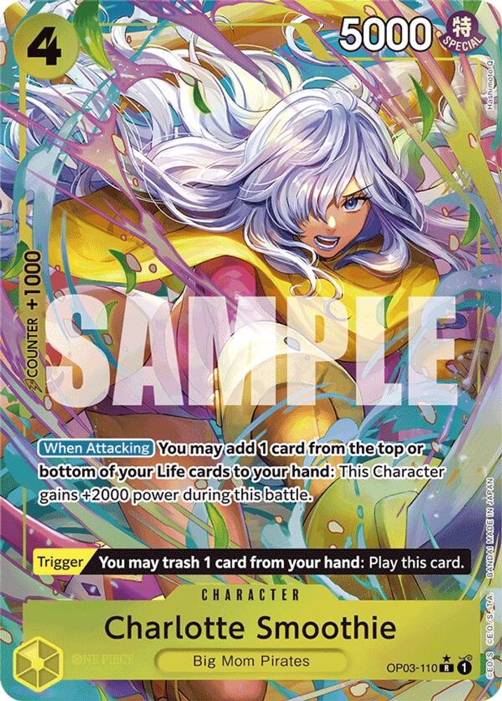 Charlotte Smoothie [Alternate Art PRB01] OP03-110 One Piece Card Game