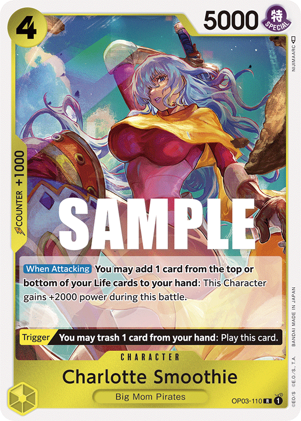 Charlotte Smoothie [Full Art PRB01] JP OP03-110 One Piece Card Game