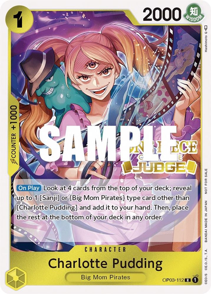 Charlotte Pudding [Judge] OP03-112 One Piece Card Game