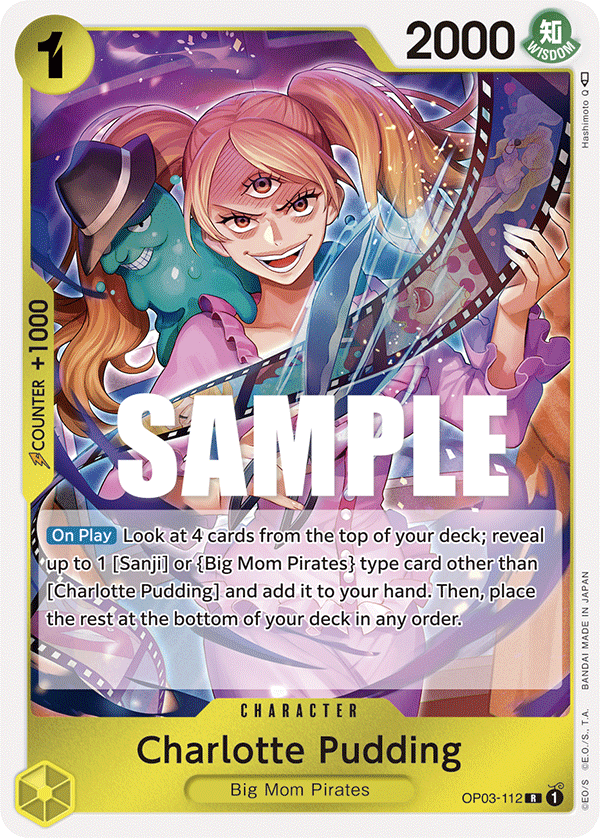 Charlotte Pudding [SP Foil] JP OP03-112 One Piece Card Game