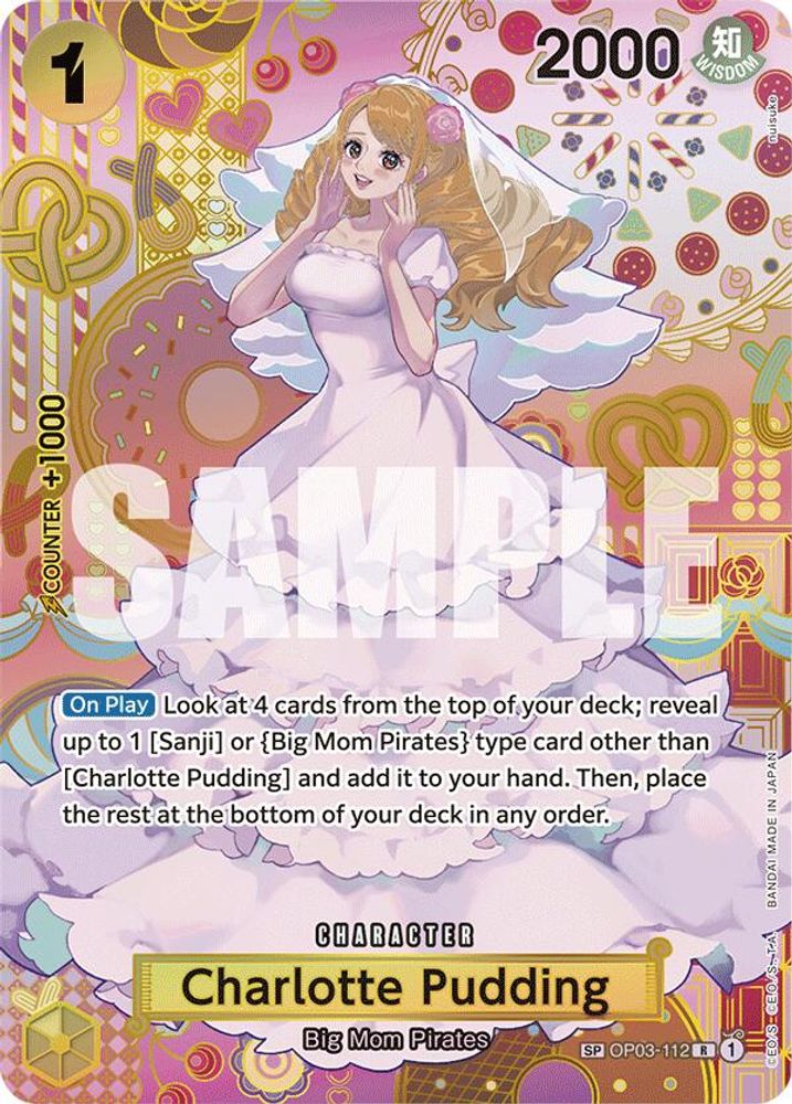 Charlotte Pudding [SP Foil] OP03-112 One Piece Card Game