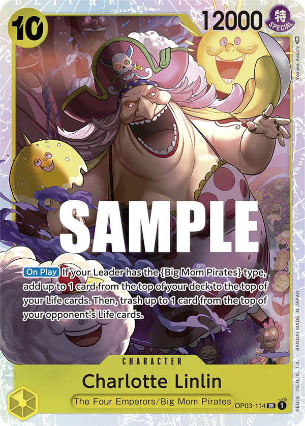 Charlotte Linlin OP03-114 One Piece Card Game