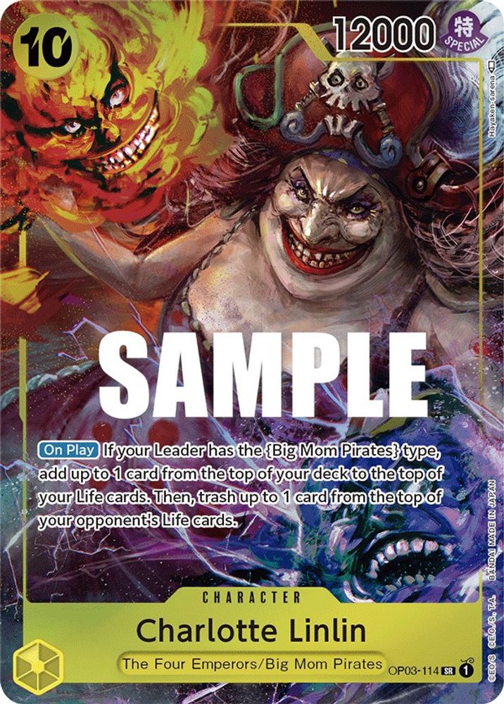 Charlotte Linlin [Alternate Art] OP03-114 One Piece Card Game