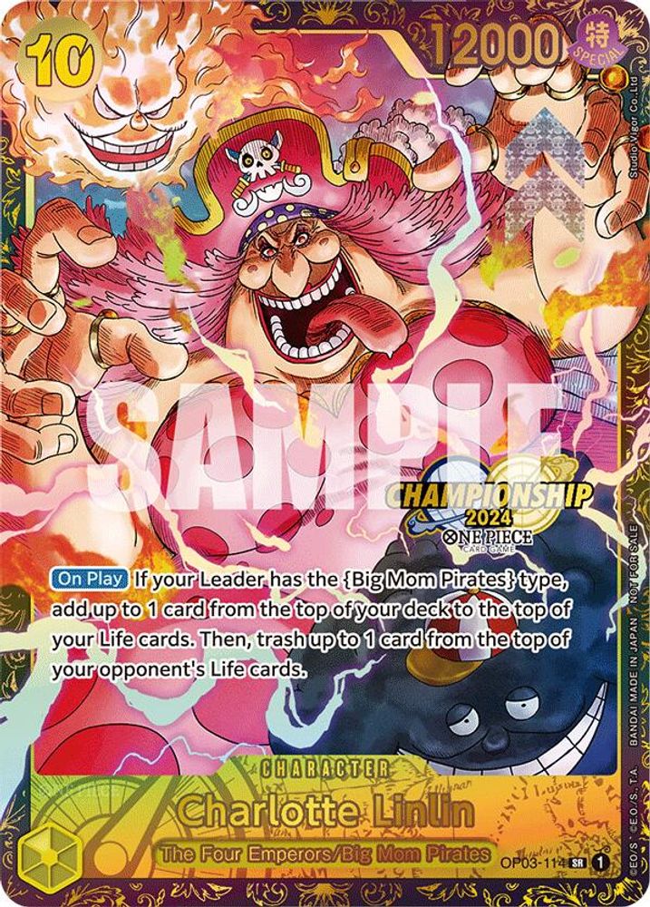 Charlotte Linlin [Championship 2024] OP03-114 One Piece Card Game