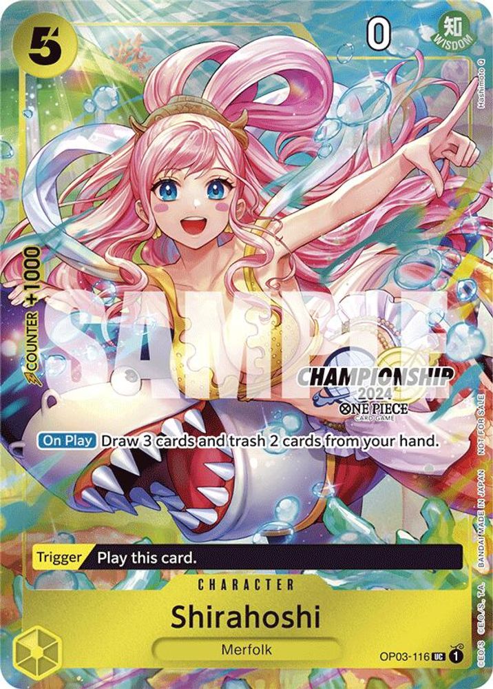 Shirahoshi [Championship 2024] OP03-116 One Piece Card Game
