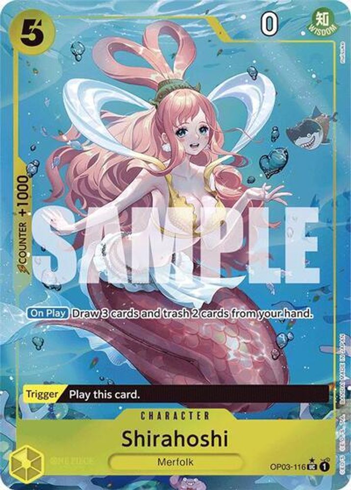 Shirahoshi [Jolly Roger] OP03-116 One Piece Card Game