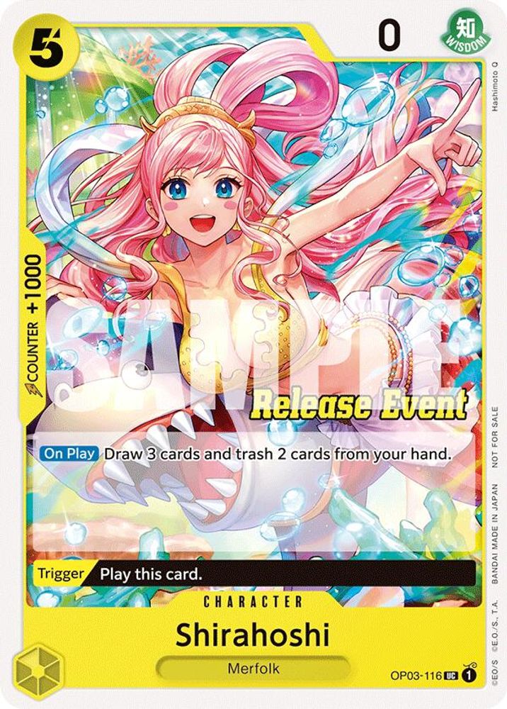 Shirahoshi [Release Event] OP03-116 One Piece Card Game