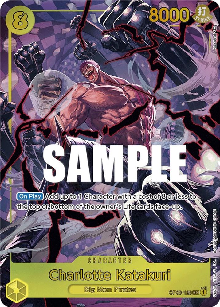 Charlotte Katakuri [Alternate Art] OP03-123 One Piece Card Game