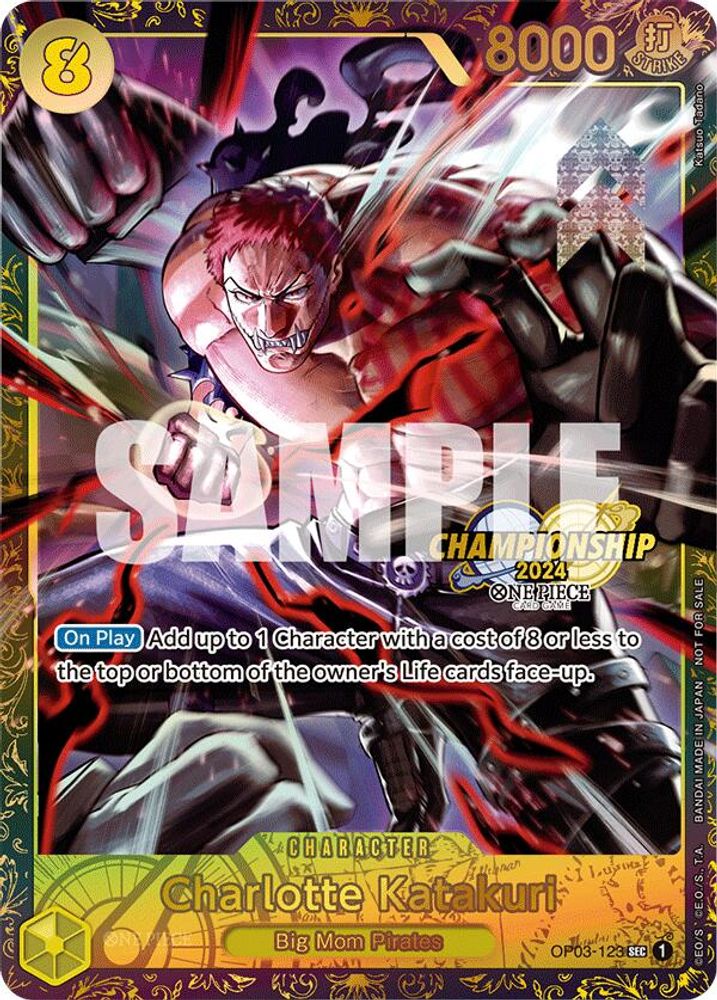 Charlotte Katakuri [Championship 2024] OP03-123 One Piece Card Game