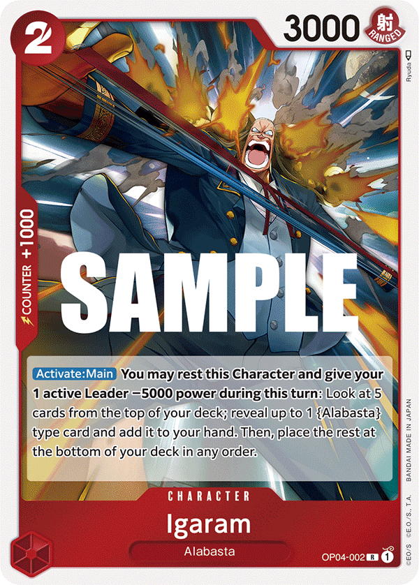 Igaram OP04-002 One Piece Card Game